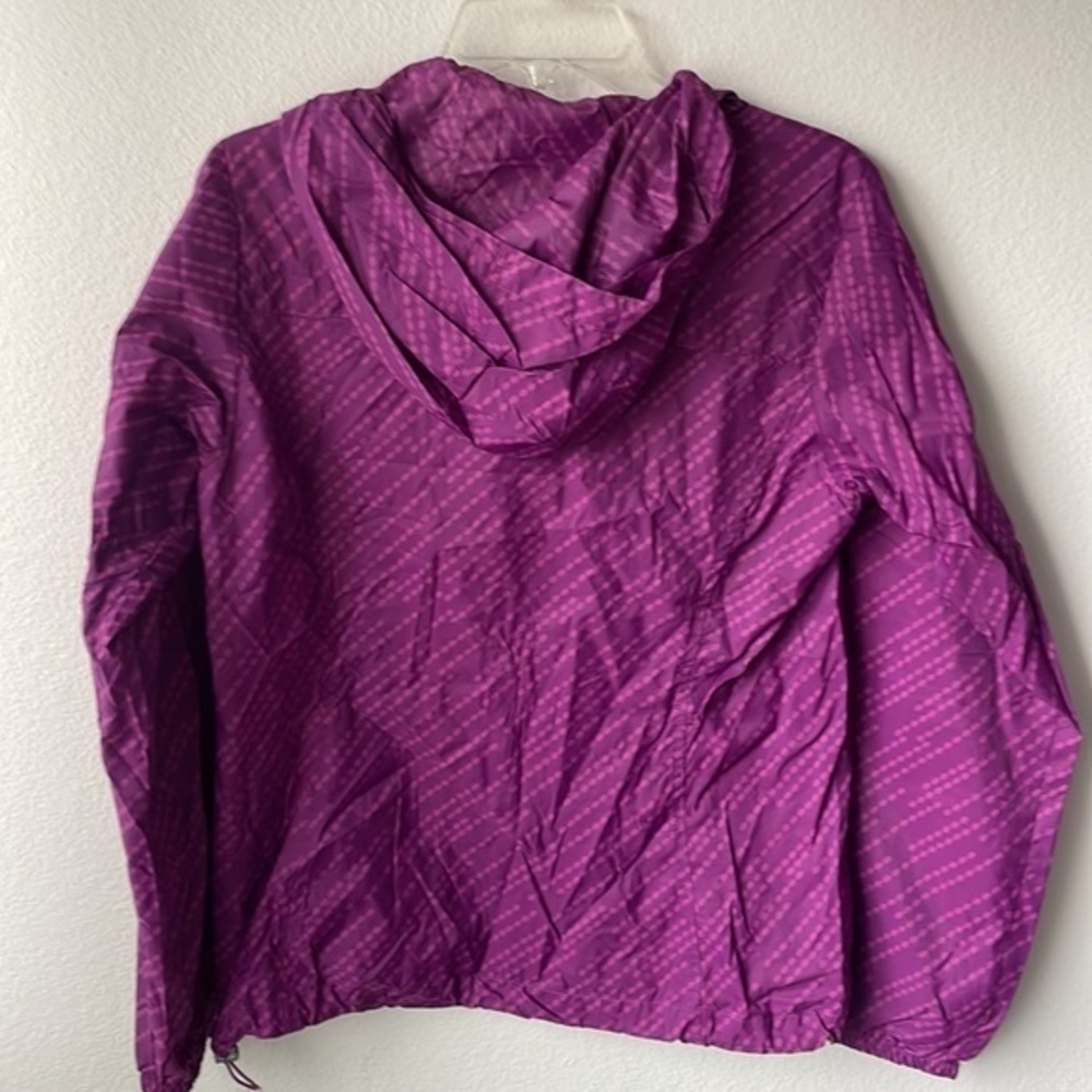 Eddie Bauer jacket, rain jacket, vibrant purple, women’s size small - Picture 7 of 11